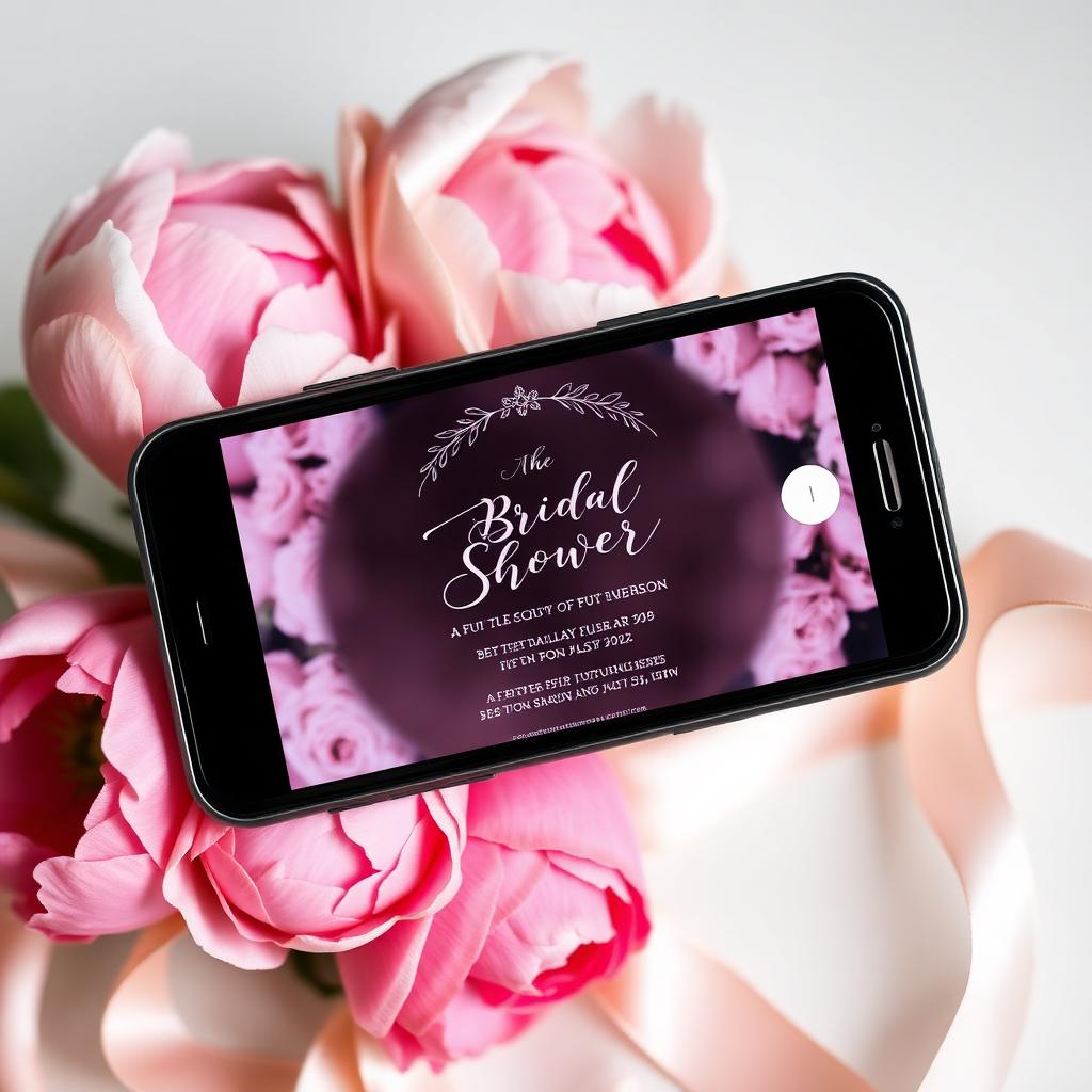 Bridal Shower Invitations Australia: Modern Templates & Wording — in use