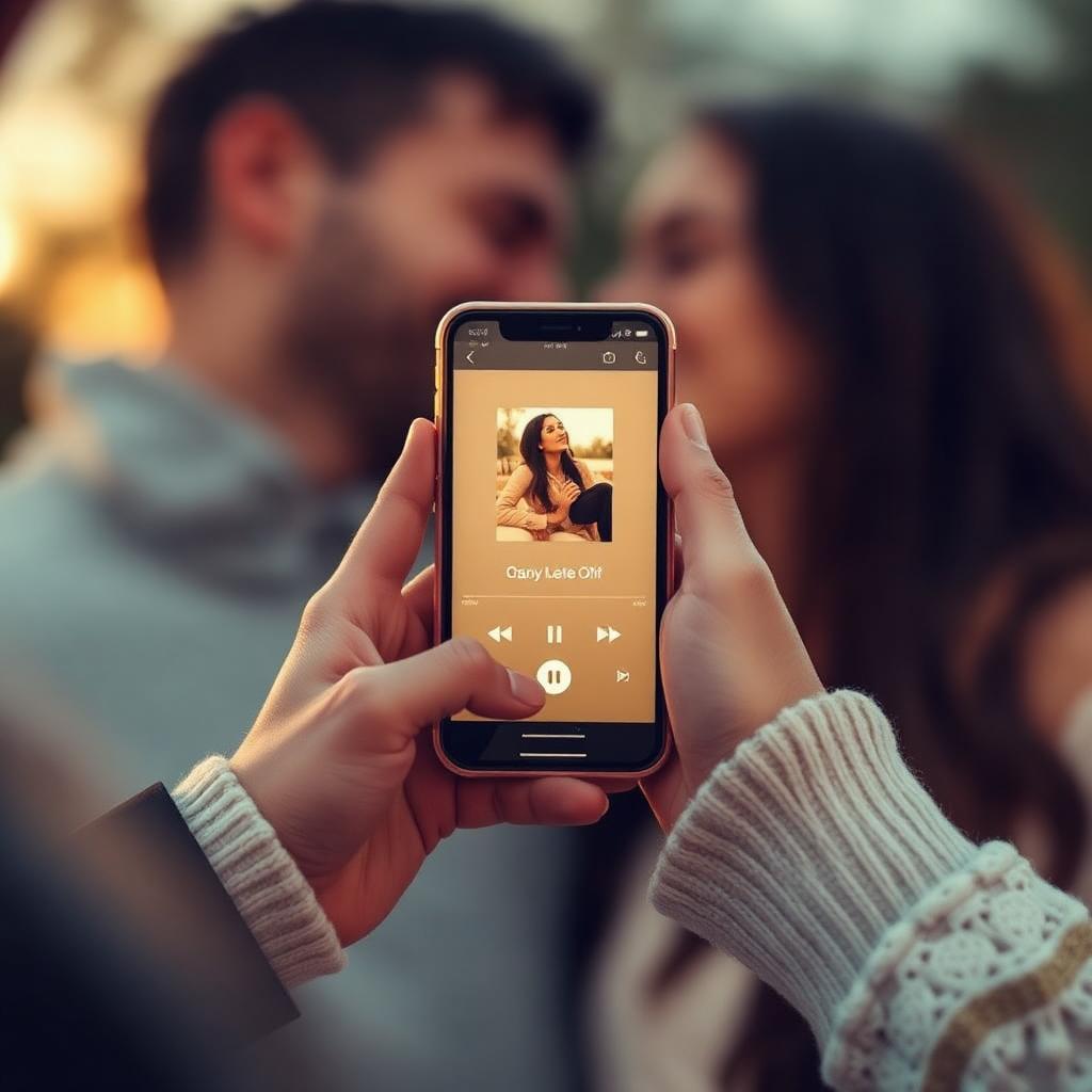 Personalised Song for Wife: A Gift That Says What Roses Can't — in use